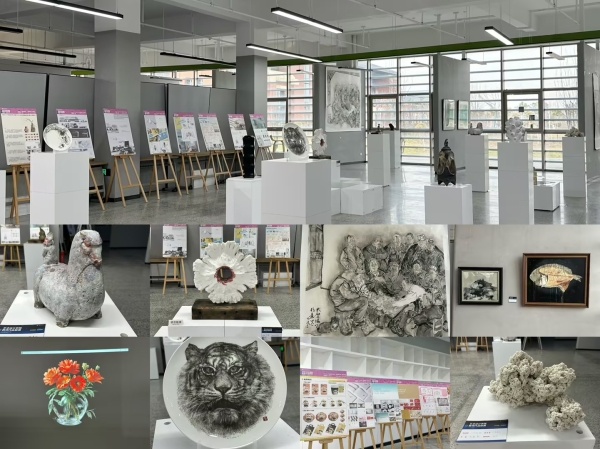 丹青展新韵 艺心绘华章——艺术设计学院教师作品联展侧记