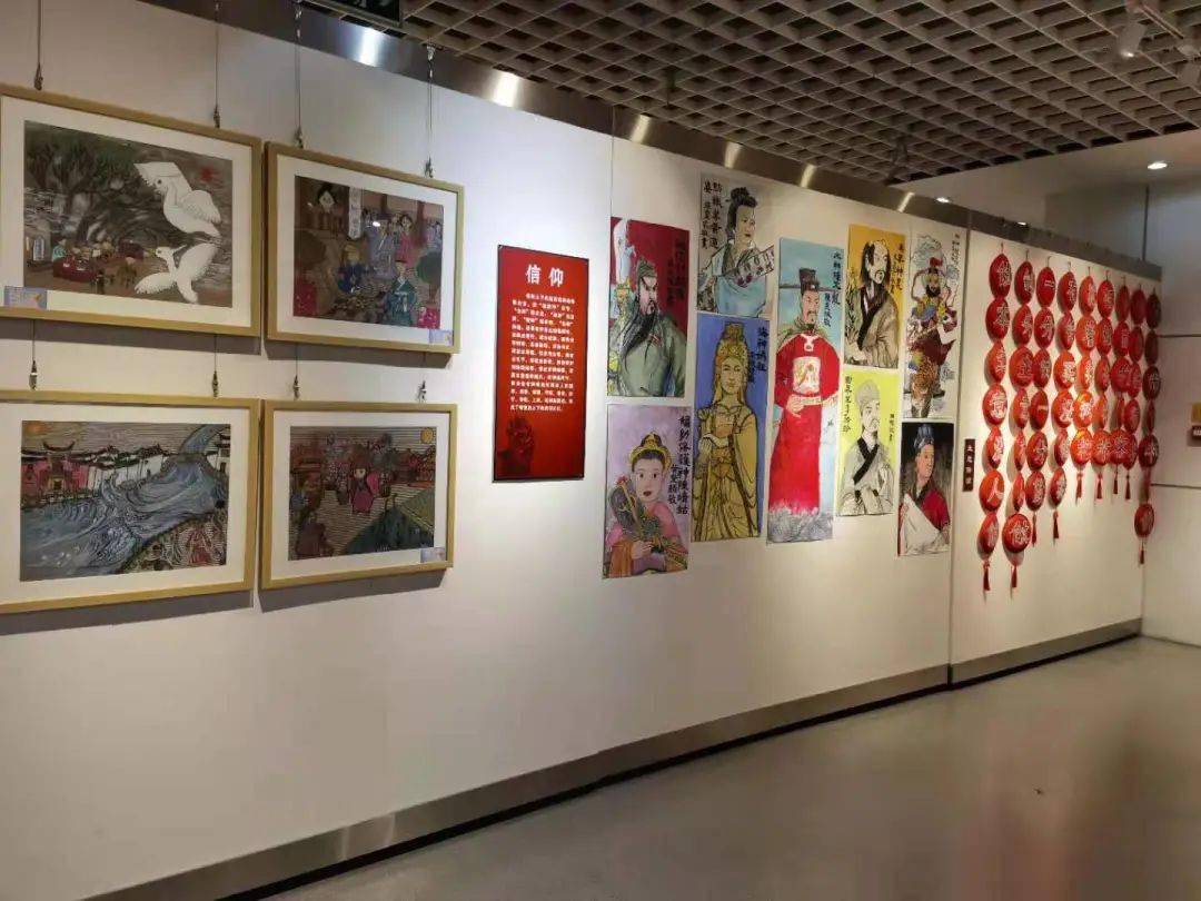 台江举办上下杭主题美术作品展